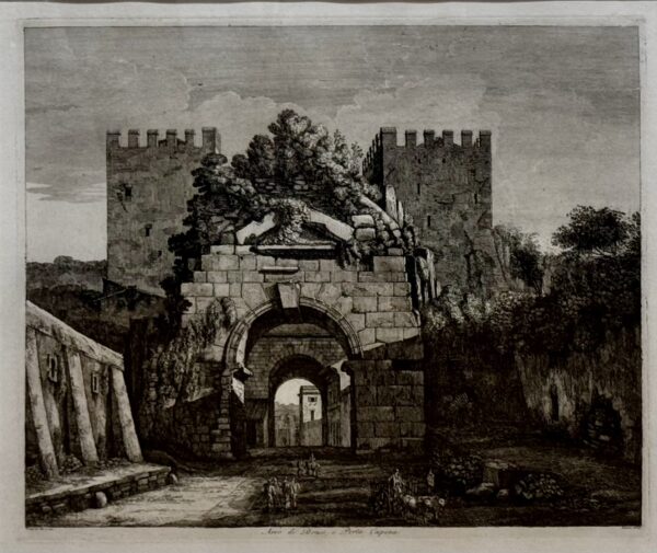 Luigi Rossini (1790–1857)  - Drusus diadalíve és a Porta Capena